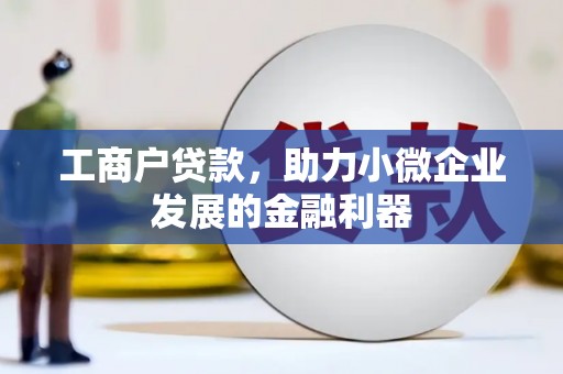 石龙工商户贷款,助力小微企业发展的金融利器 石龙工商户贷款,助力小微企业发展的金融利器
