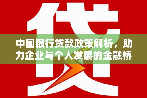 坪林中国银行贷款政策解析，助力企业与个人发展的金融桥梁