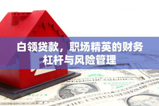 平安白领贷款，职场精英的财务杠杆与风险管理
