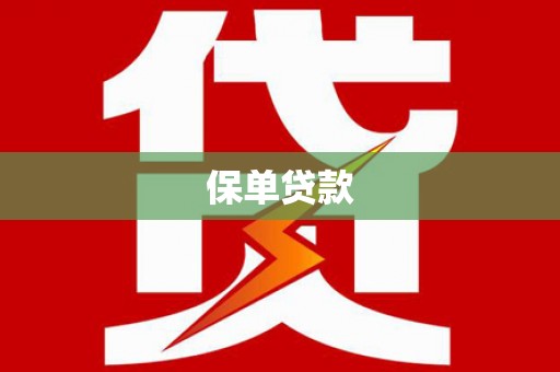 内湖保单贷款