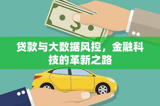 台东贷款与大数据风控，金融科技的革新之路