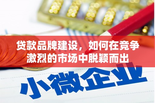 遵化贷款品牌建设，如何在竞争激烈的市场中脱颖而出