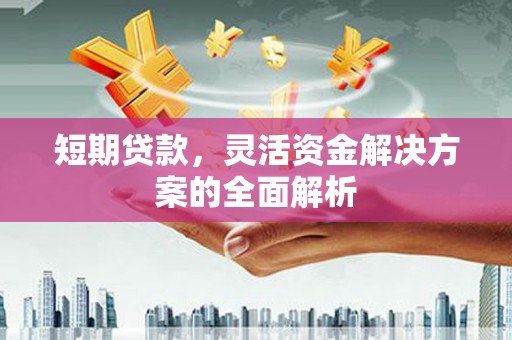 郊区短期贷款，灵活资金解决方案的全面解析