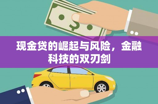 灌云现金贷的崛起与风险，金融科技的双刃剑