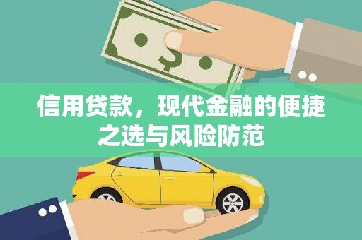 沂源信用贷款，现代金融的便捷之选与风险防范