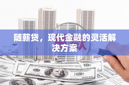 德宏随薪贷，现代金融的灵活解决方案