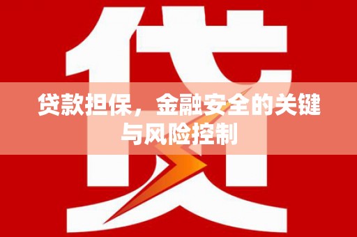 城中贷款担保，金融安全的关键与风险控制