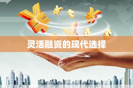 儋州灵活融资的现代选择