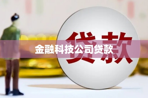 金乡金融科技公司贷款