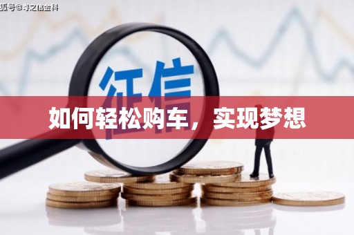 天元如何轻松购车，实现梦想